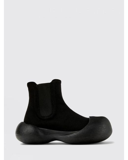 CAMPERLAB Black Caramba Tencel Lyocell Ankle Boot for men