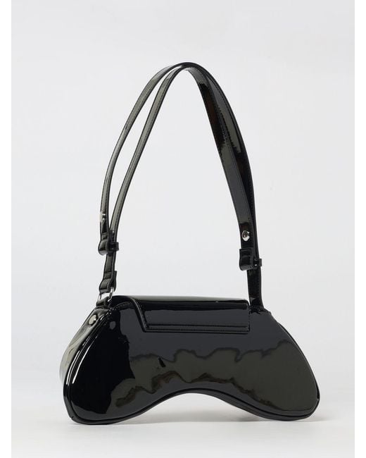 DIESEL White Play Crossbody Bag