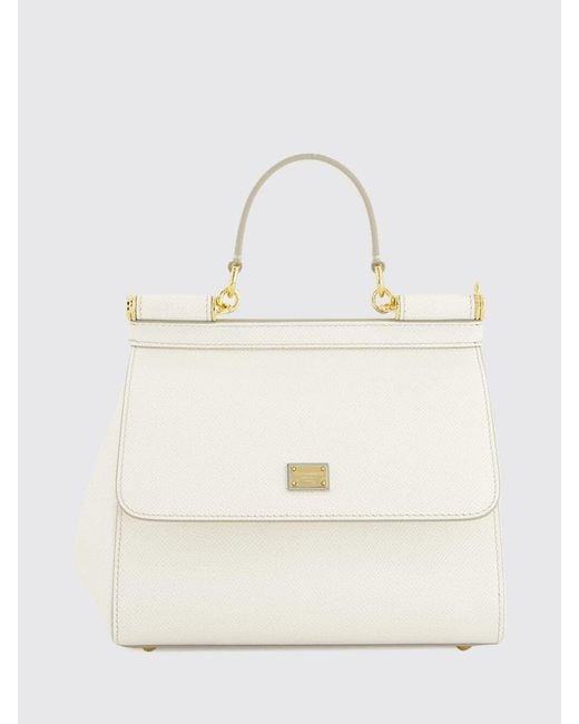Dolce & Gabbana Natural Dolce &Amp Gabbana Sicily Mini Handbag