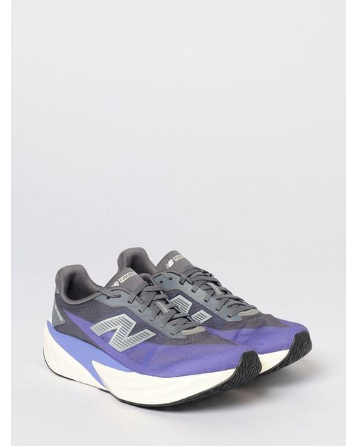 New Balance White Fuelcell Rebel V5 Mesh Sneakers for men