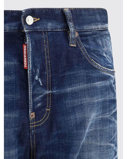 DSquared² Blue 642 Stretch Denim Jeans for men