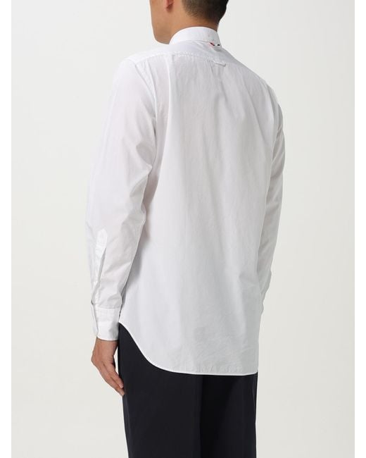 Thom Browne White Cotton Shirt for men