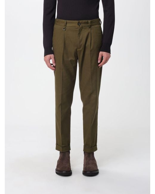 Paolo Pecora Green Pants for men
