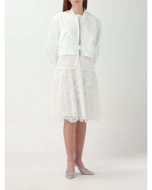Ermanno Scervino White Skirt