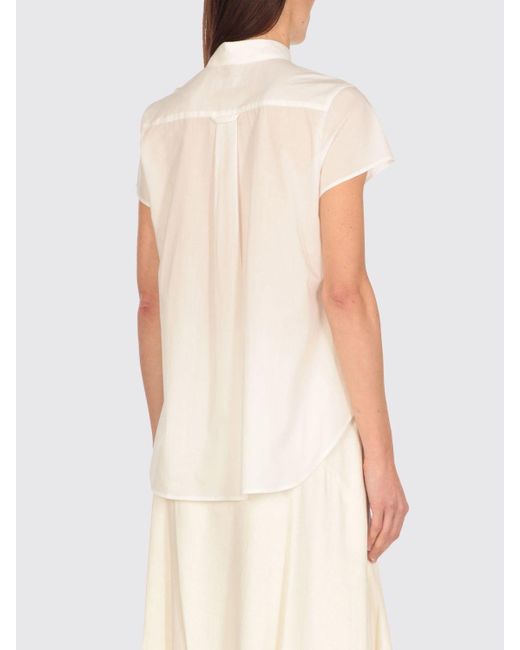 Y's Yohji Yamamoto White Hemdbluse Damen