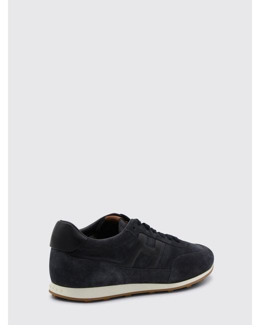 Hogan Blue H699 Suede Sneakers for men