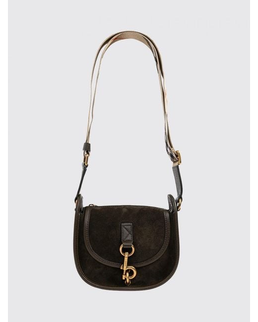 Burberry White Suede Bag