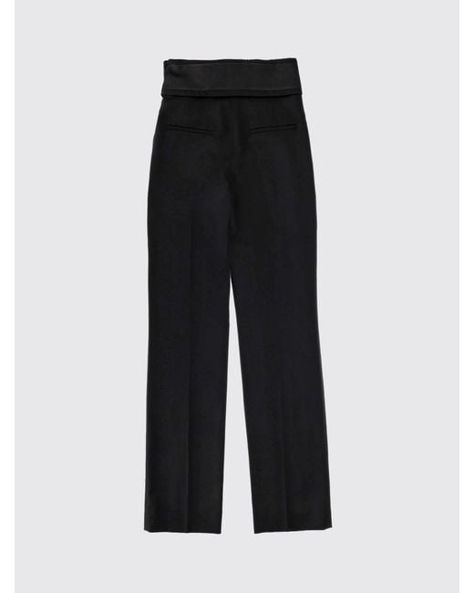 McQueen Blue Wool Tailored Trousers