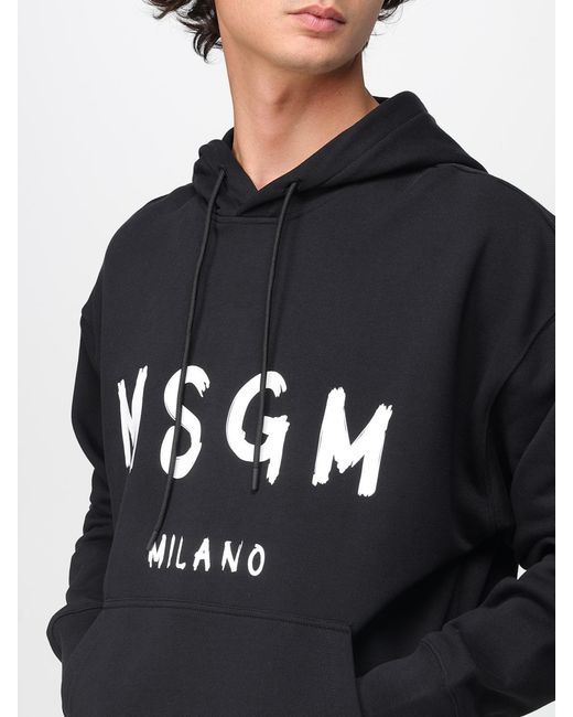 Sudadera Hombre MSGM de hombre de color Blue