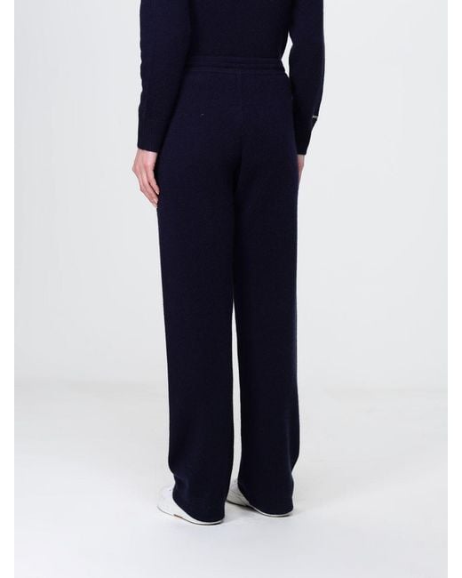 Sporty & Rich Blue Sporty &Amp Rich Knitted Trousers