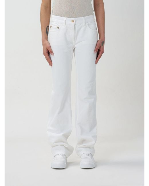 Palm Angels White Jeans