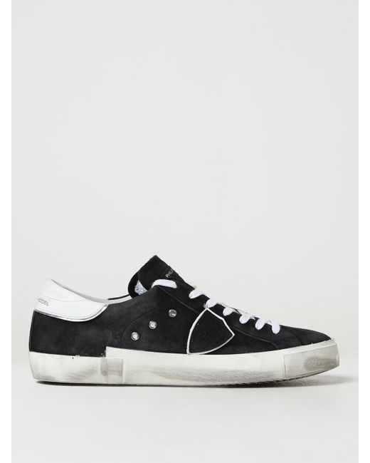 Philippe Model Black Trainers for men