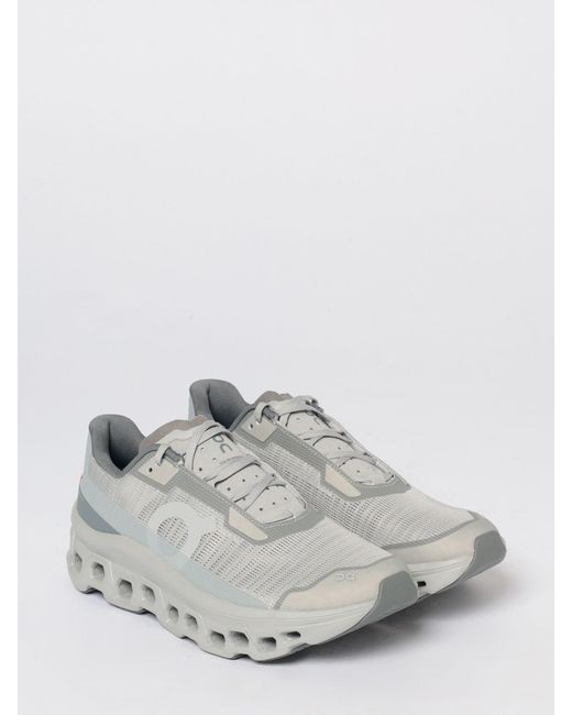 On Shoes White Cloudmonster Void On Mesh Sneakers for men