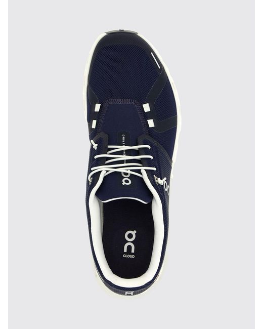 On Shoes Blue Cloud 6 Mesh Sneakers On for men