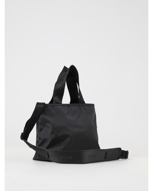 Bolso Tote Mujer MSGM de color Black
