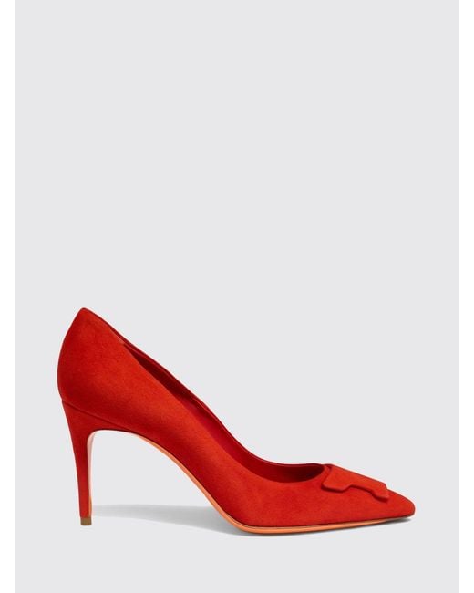 Santoni Red Pump