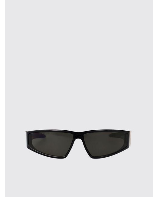 McQueen White Am0490S Acetate Sunglasses for men
