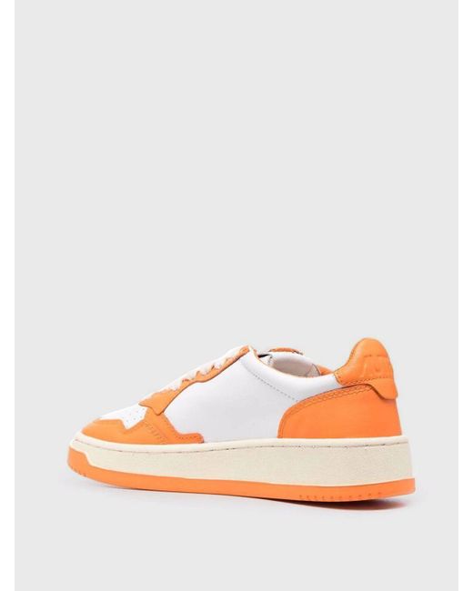 Autry Orange Sneakers