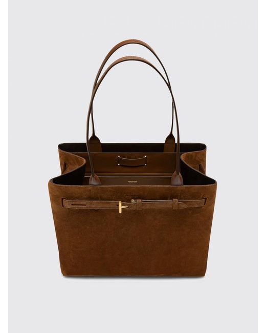 Tom Ford Brown Schultertasche Damen