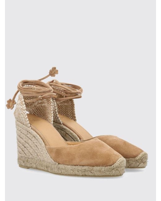 Castaner Natural Flat Shoes