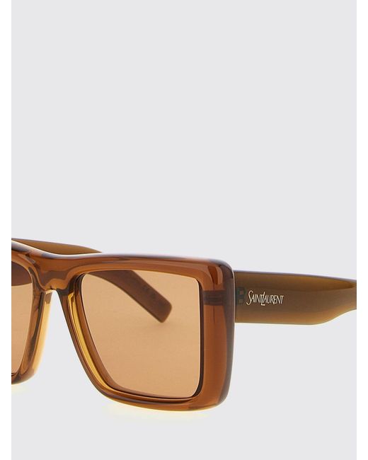 Saint Laurent Brown Sl 900 Howl Acetate Sunglasses