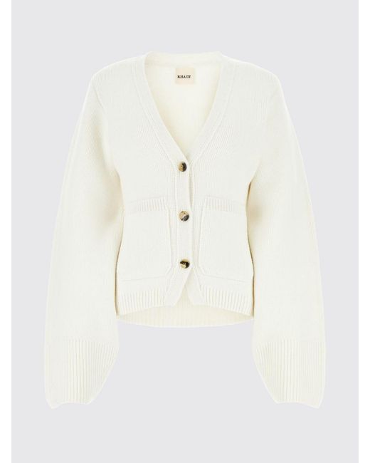 Khaite Natural Cashmere Cardigan
