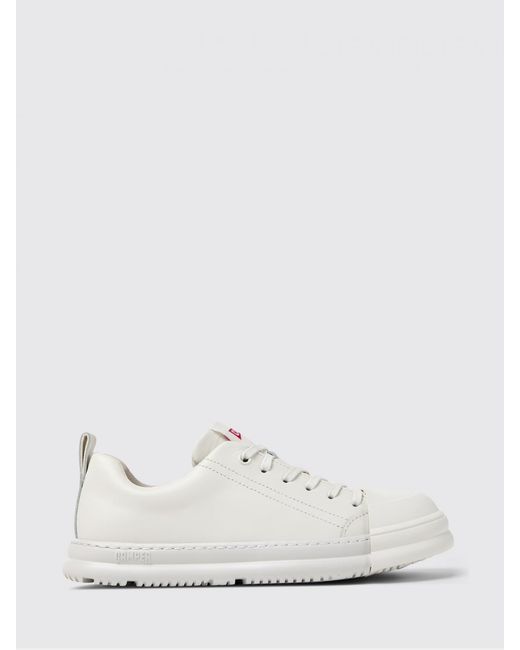 Camper White Junction Runner Leather Sneakers