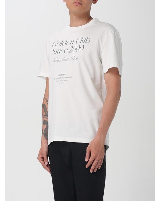 T-Shirt Homme Golden Goose Deluxe Brand pour homme en coloris White