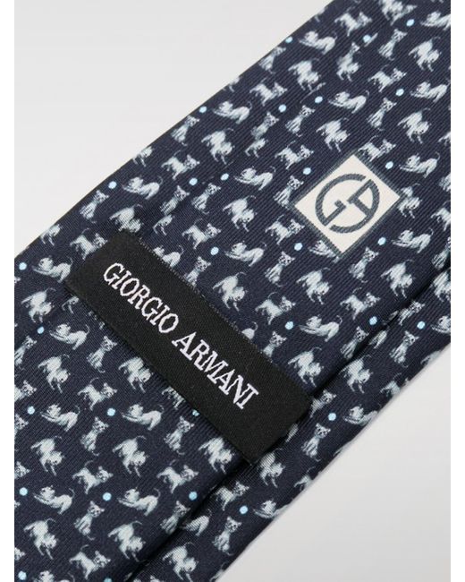 Cravatta di Giorgio Armani in Blue da Uomo