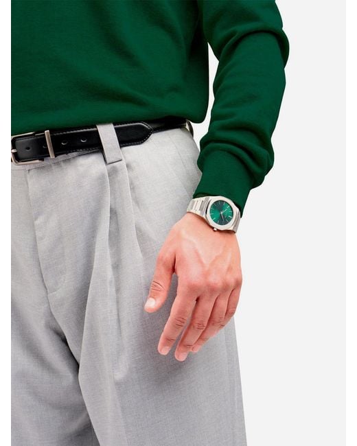 D1 Milano Green Ultra Thin Scarabeo 40 Mm Watch for men