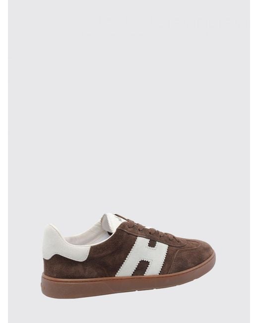 Hogan Brown Cool Sneakers for men