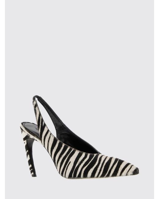 The Attico White High Heel Shoes
