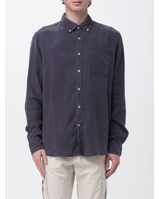 Ecoalf Blue Lyocell Tencel Shirt for men