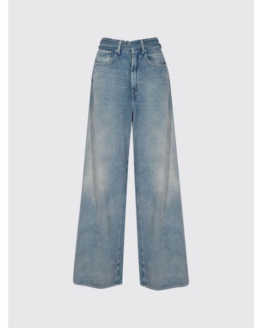 CYCLE Blue High-Waisted Flare Leg Jeans