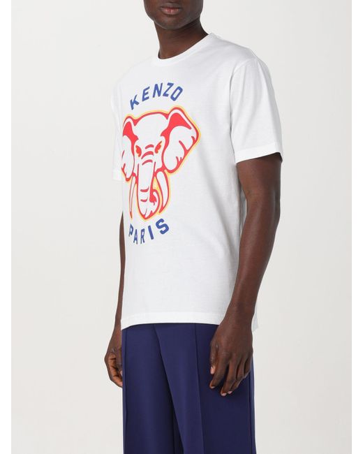 T-shirt KENZO pour homme en coloris White