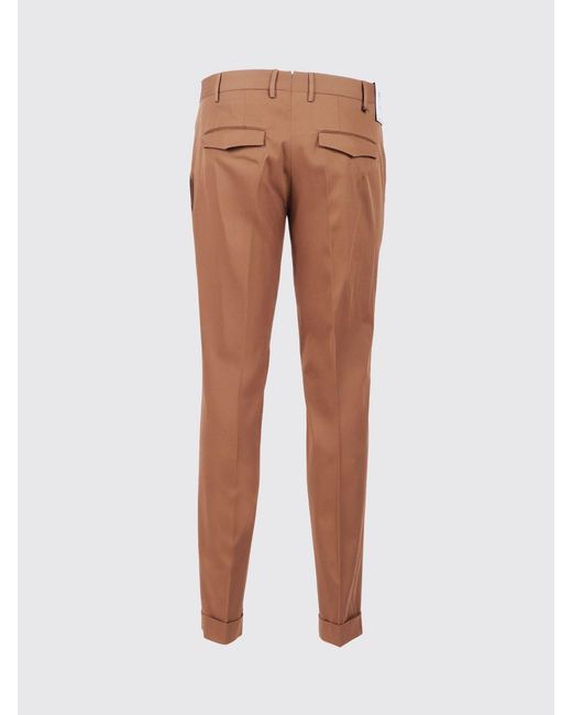 PT01 Brown Classic Trousers for men