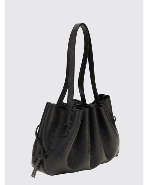 Yuzefi Black Shoulder Bag