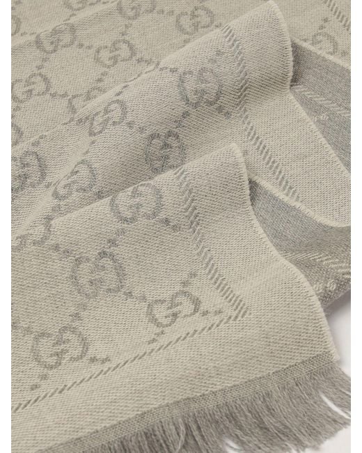 Gucci Gray Scarf