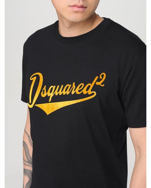 DSquared² Black T-Shirt for men