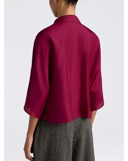 Momoní Red MomonÌ Silk Shirt