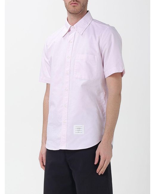 Thom Browne White Cotton Shirt for men