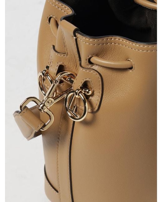 Fendi Natural Schultertasche Damen