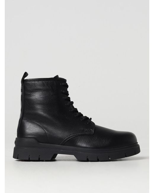 HUGO Black Boots for men