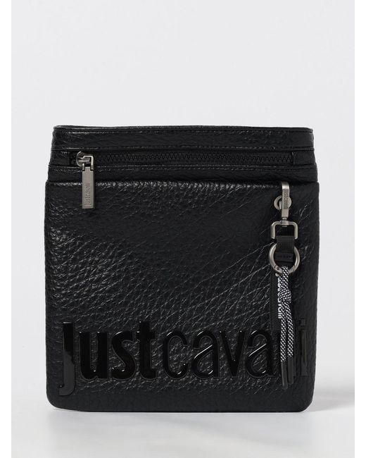 Just Cavalli Black Bags for men