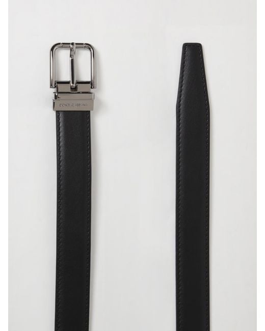 Dolce & Gabbana Black Dolce &Amp Gabbana Belt for men