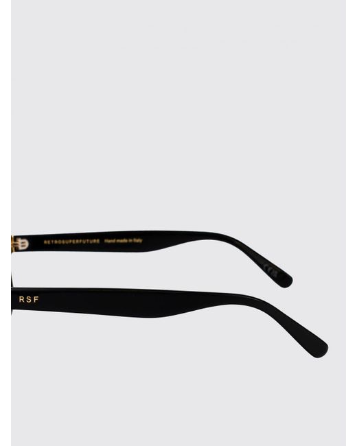 Retrosuperfuture Black Acetate Sunglasses for men