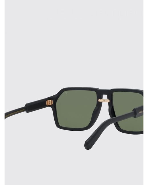 Philipp Plein Gray Acetate Sunglasses for men