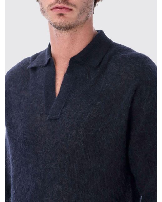 Auralee Blue Sweater for men