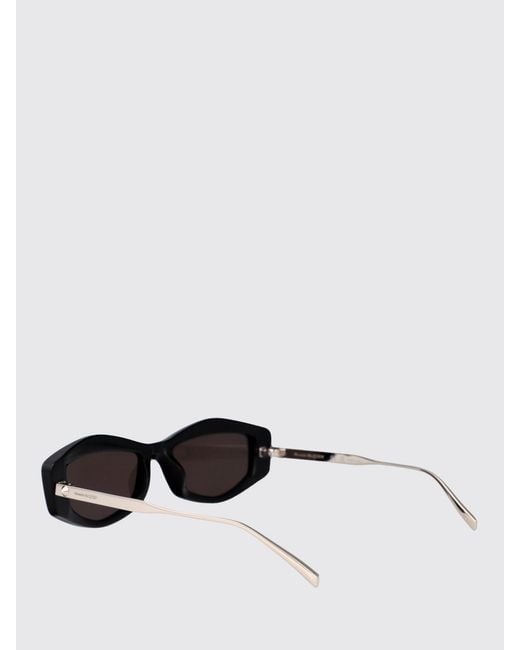 McQueen Black Sunglasses Am0482S