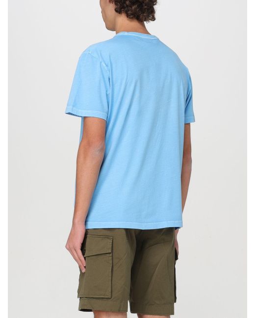 Woolrich Blue T-shirt for men